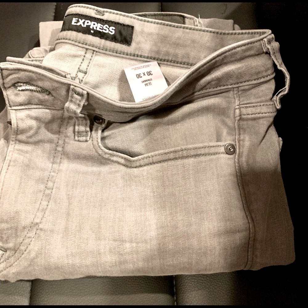 Mens jeans size 30x30 slim straight by Express